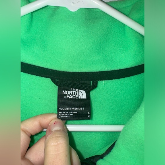THE NORTH FACE TKA Attitude 1/4 Zip Fleece - Chlorophyll Green - size L - Picture 3 of 12